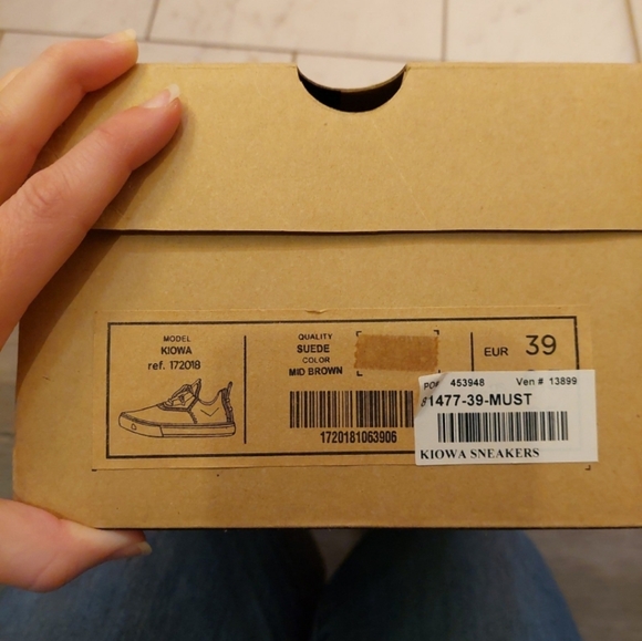 Satorisan Kiowa Sneaker, Mid-Brown, Suede, sz 39, EUC - Picture 7 of 10